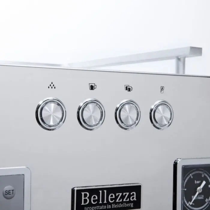 BELLEZZA BELLONA DOMESTIC ESPRESSO MACHINE - STAINLESS STEEL Mooring Coffee Co Ltd