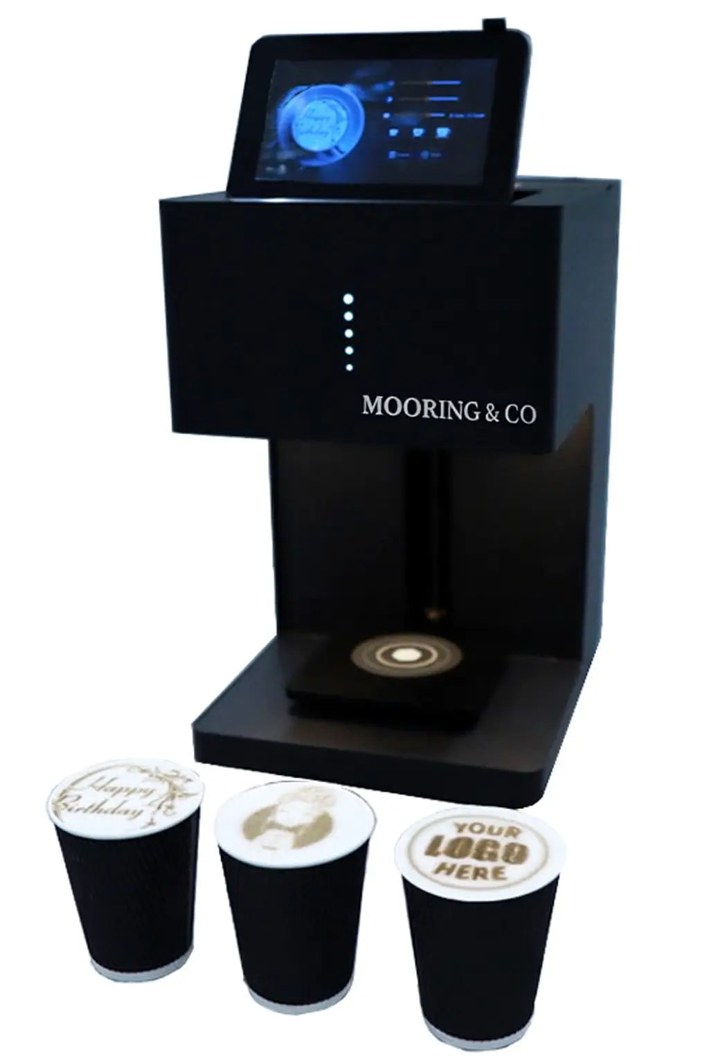 Azzurri Coffee Latte Art Printer Pro Mooring & Co Coffee Machine and Catering Specialists