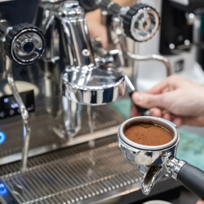 EUREKA PURA R - STAINLESS STEEL Traditional Coffee Machine Mooring & Co Coffee Machine and Catering Specialists