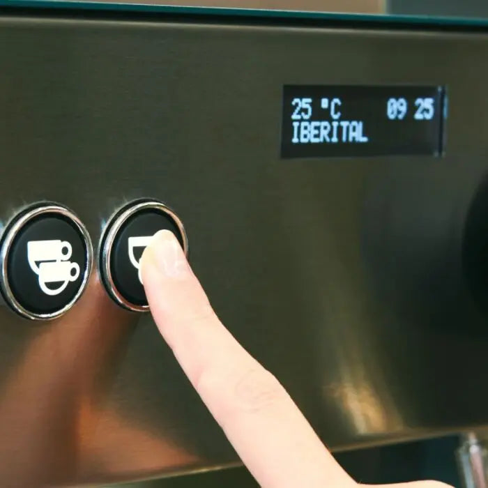 IBERITAL TRADITIONAL COFFEE MACHINE REFERENT 2 GRP 2850W - TALL CUP/ALTO Mooring Coffee Co