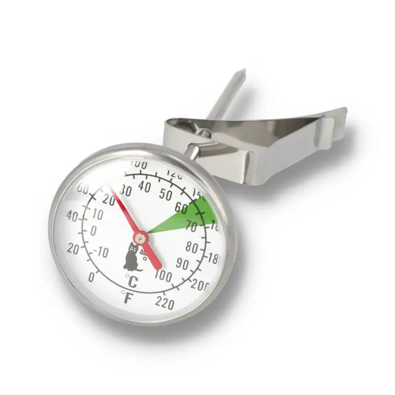 MOTTA DUAL DIAL FROTHING THERMOMETER WITH OPTIMUM FROTH ZONE MARKINGS JESUK