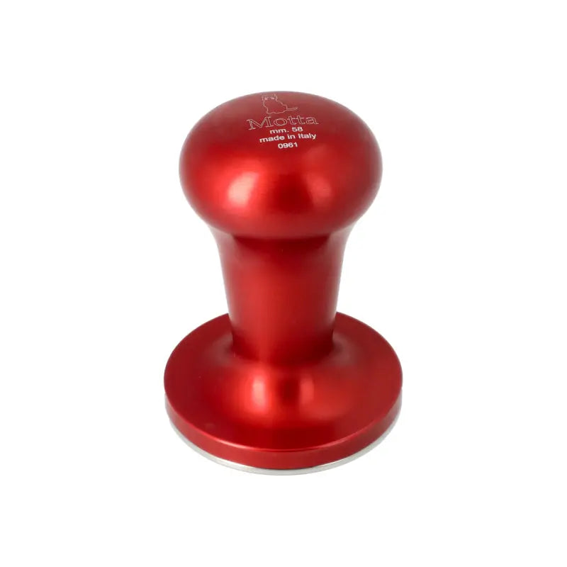 MOTTA COFFEE TAMPER FLASH WITH ALUMINIUM HANDLE 58MM - RED JESUK