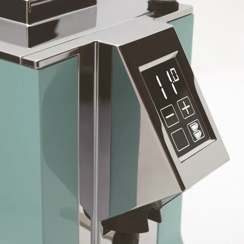 EUREKA MIGNON SPECIALITA COFFEE GRINDER - TIFFANY BLUE/CHROME JESUK