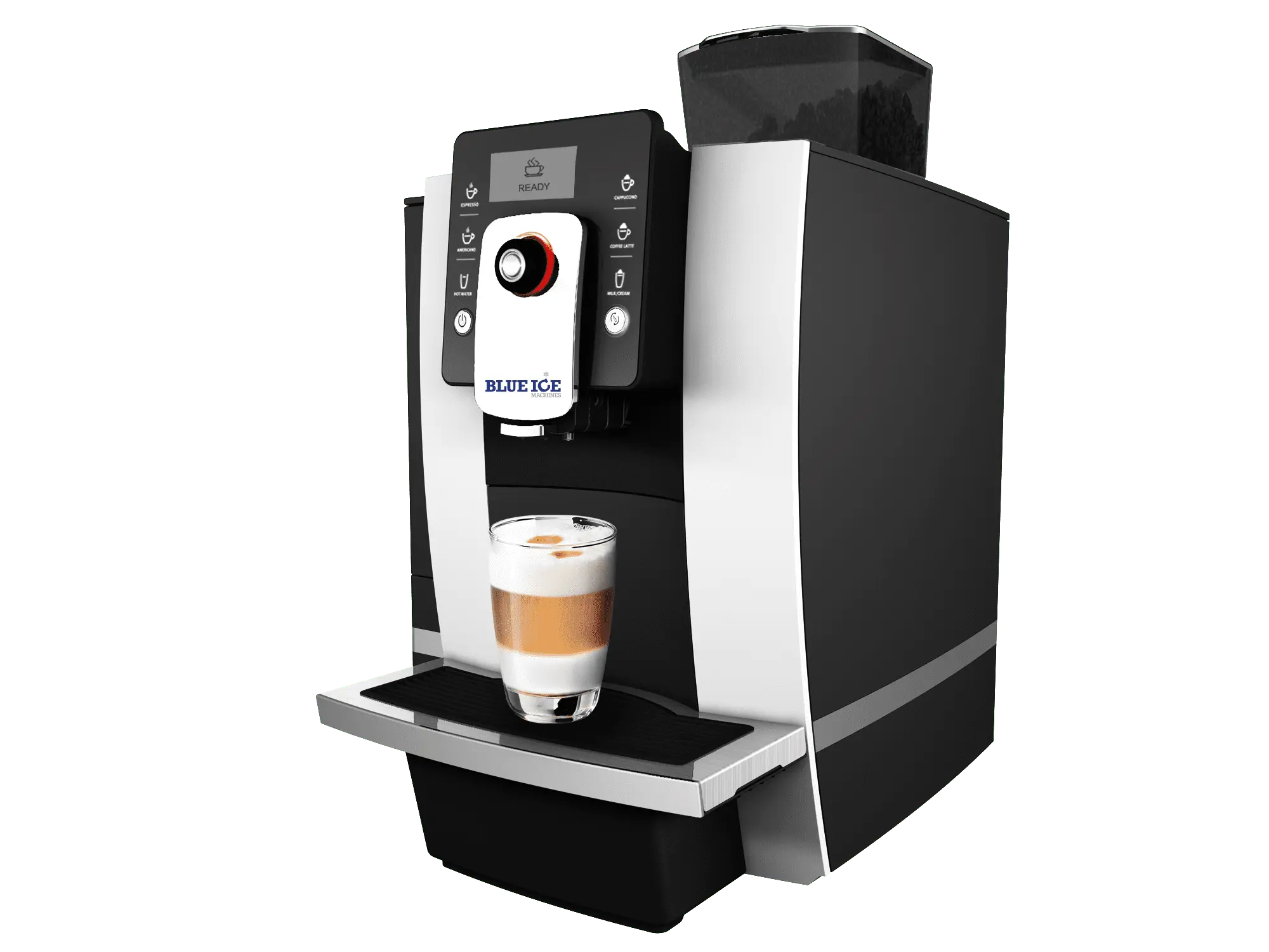 Azzurri Grande Bean to Cup Coffee Machine Mooring & Co Coffee Machine and Catering Specialists
