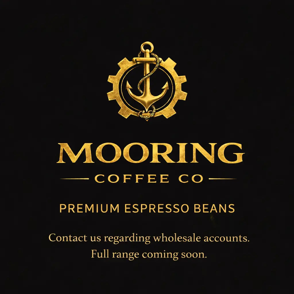 Wholesale coffee coming soon Mooring Coffee Co