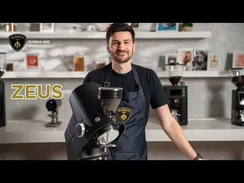 EUREKA ORO ZEUS 85 COFFEE GRINDER - BLACK JESUK