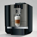 Jura X10 Dark Inox Professional Bean To Cup Coffee Machine Tank Fill Mooring Coffee Co