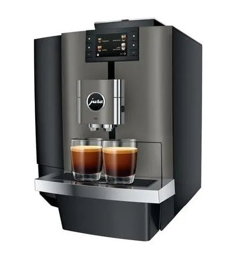 Jura X10-C Dark Inox Professional Bean To Cup Coffee Machine Plumbed Mooring Coffee Co