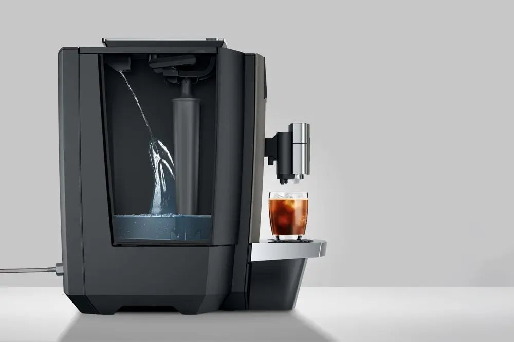 Jura X10-C Dark Inox Professional Bean To Cup Coffee Machine Plumbed Mooring Coffee Co